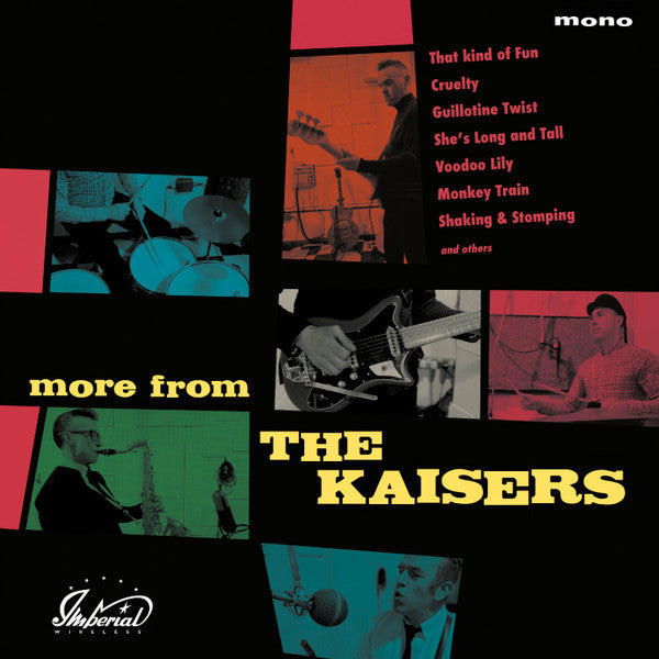 KAISERS (カイザーズ) - More from The Kaisers (UK-EU 限定モノラル LP+メンバー直筆サイン入りイラストインサート/New) '24年新作アルバム!