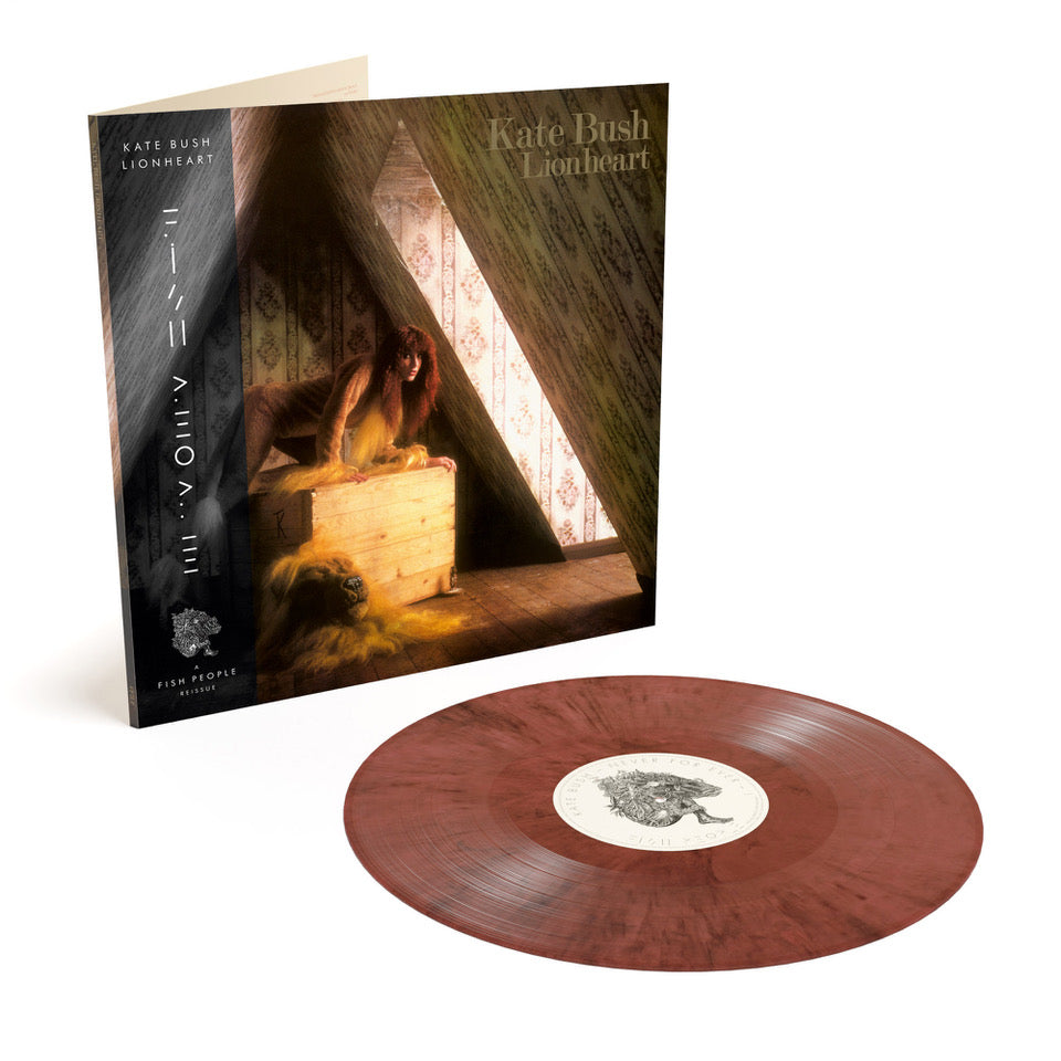 KATE BUSH (ケイト・ブッシュ) - Lionheart (世界共通 限定復刻リマスター再発 180g「ダーティーピンク( Dirty Pink)VINYL」LP/ New)