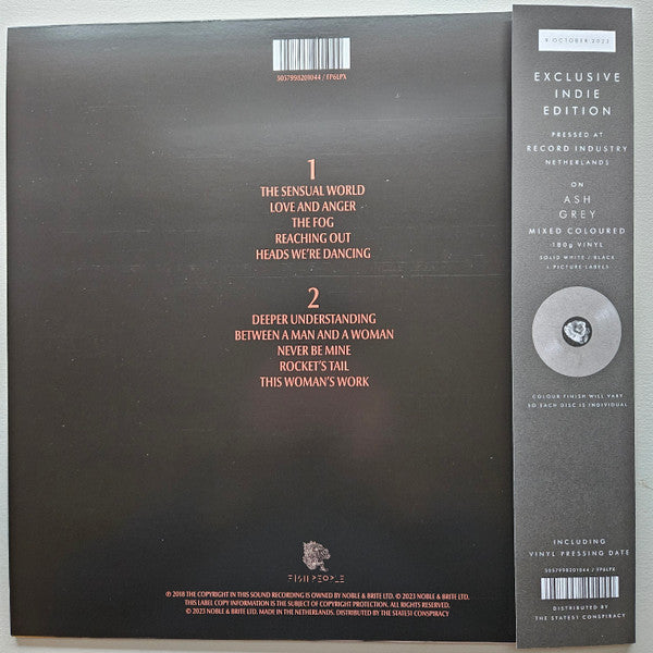 KATE BUSH (ケイト・ブッシュ) - The Sensual World (世界共通 限定復刻リマスター再発 180g「アッシュグレイ(Ash Grey)VINYL」LP/ New)