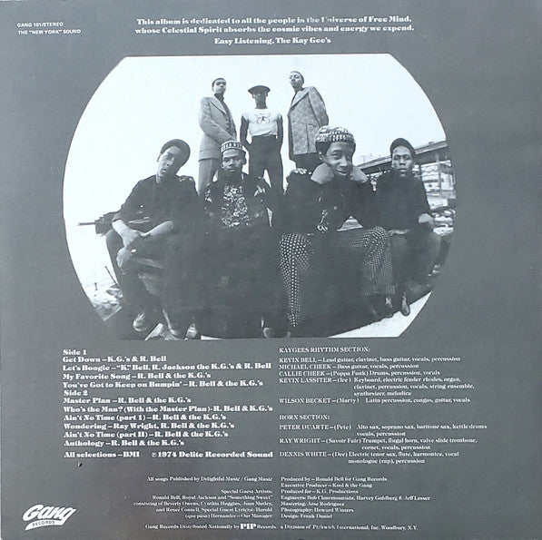 KAYGEE'S (KAY-GEES), THE (ケイジーズ) - Keep On Bumpin' & Masterplan (US 限定復刻再発 LP/New)