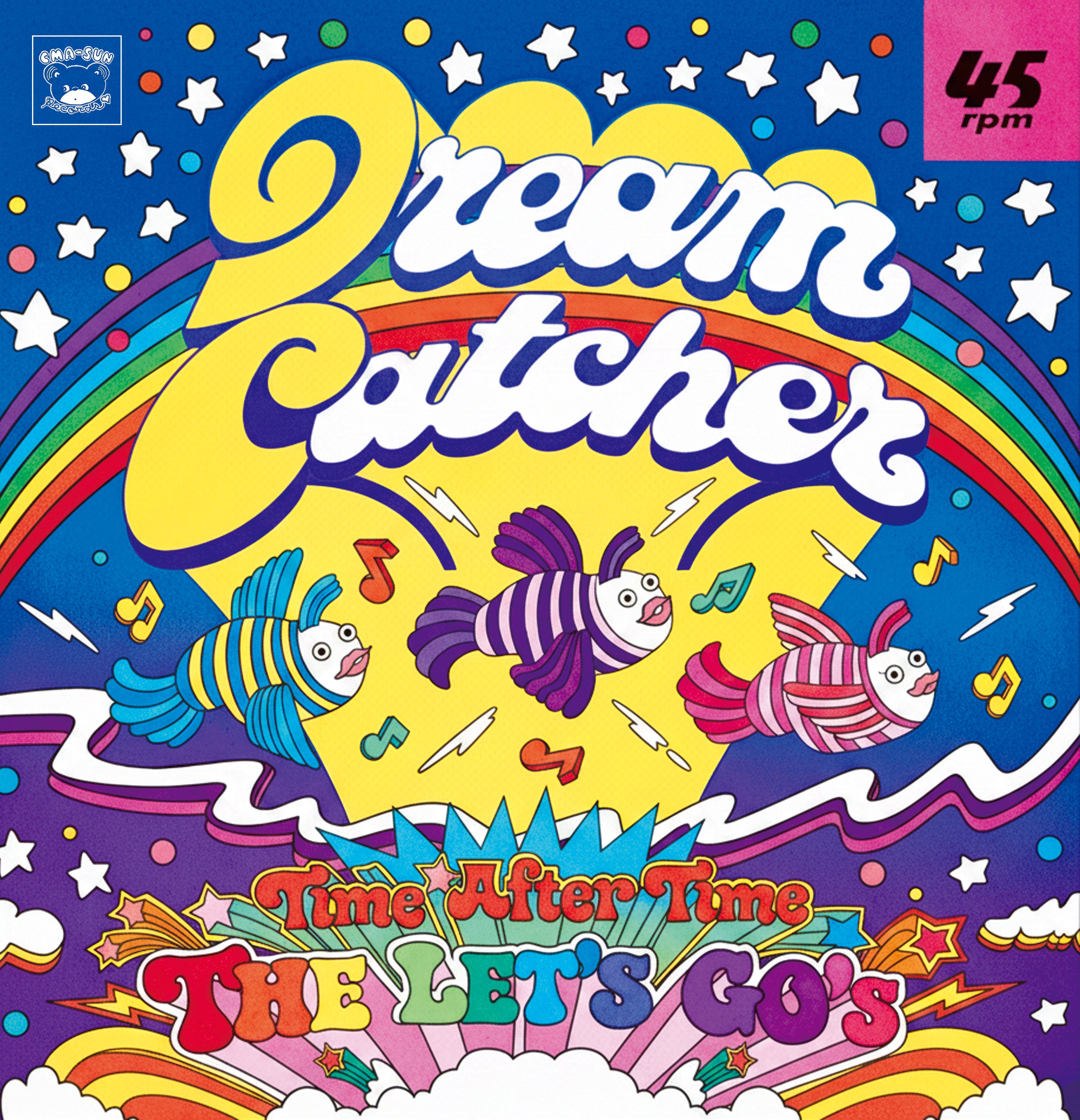 LET'S GO'S, THE (ザ・レッツゴーズ) - Dream Catcher / Time After Time (日本自主制作 限定ジャケ付き 7インチ/New) '26年新作シングル、入荷中!