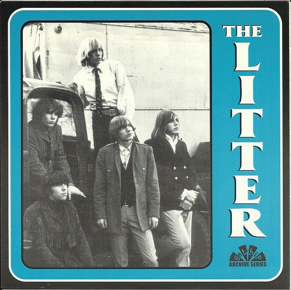 LITTER (リッター) - I'm A Man / Hey Joe (US 限定再発ジャケ付「ブラックVINYL」 7"/New) 60'sガレージ古典爆カヴァ!