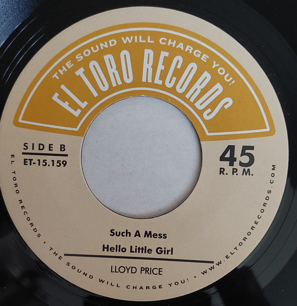 LLOYD PRICE (ロイド・プライス) - The Chicken And The Bop EP (Spain 限定ジャケ付き再発4曲入り 7"EP/New)