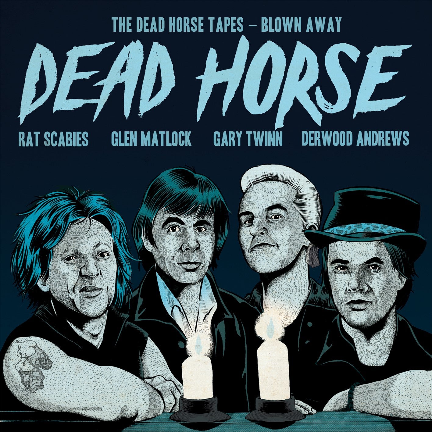 DEAD HORSE (デッド・ホース) - The Dead Horse Tapes - Blown Away (Spain RSD 2024 限定「ブルーヴァイナル」LP/ New)