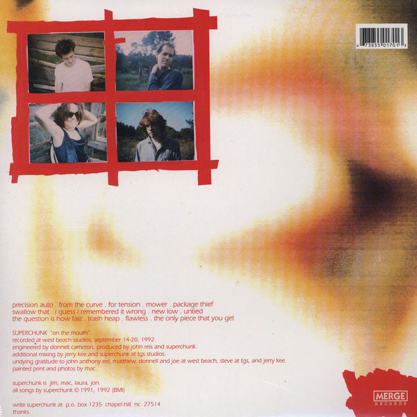 SUPERCHUNK (スーパーチャンク) - On The Mouth (US 正規限定リマスター再発180グラム重量 LP/NEW) '92年3rdアルバム