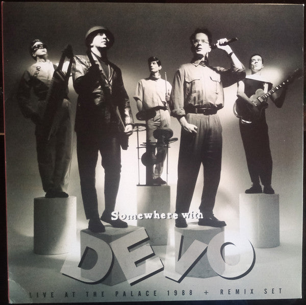 DEVO (ディーヴォ) - Somewhere With Devo (US 限定リリース LP/NEW) ライブ&リミックス・コンピ
