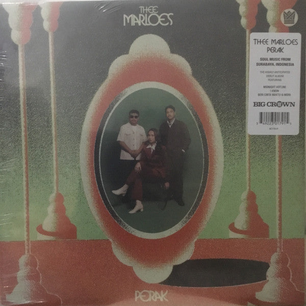 MARLOES, THEE (ジ・マーローズ) - Perak (US 限定プレス LP/ New) 新世代チカーノ・ソウルのようなインドネシアの男性2人バック、女性ヴォーカルのトリオ'24年デビューアルバム。