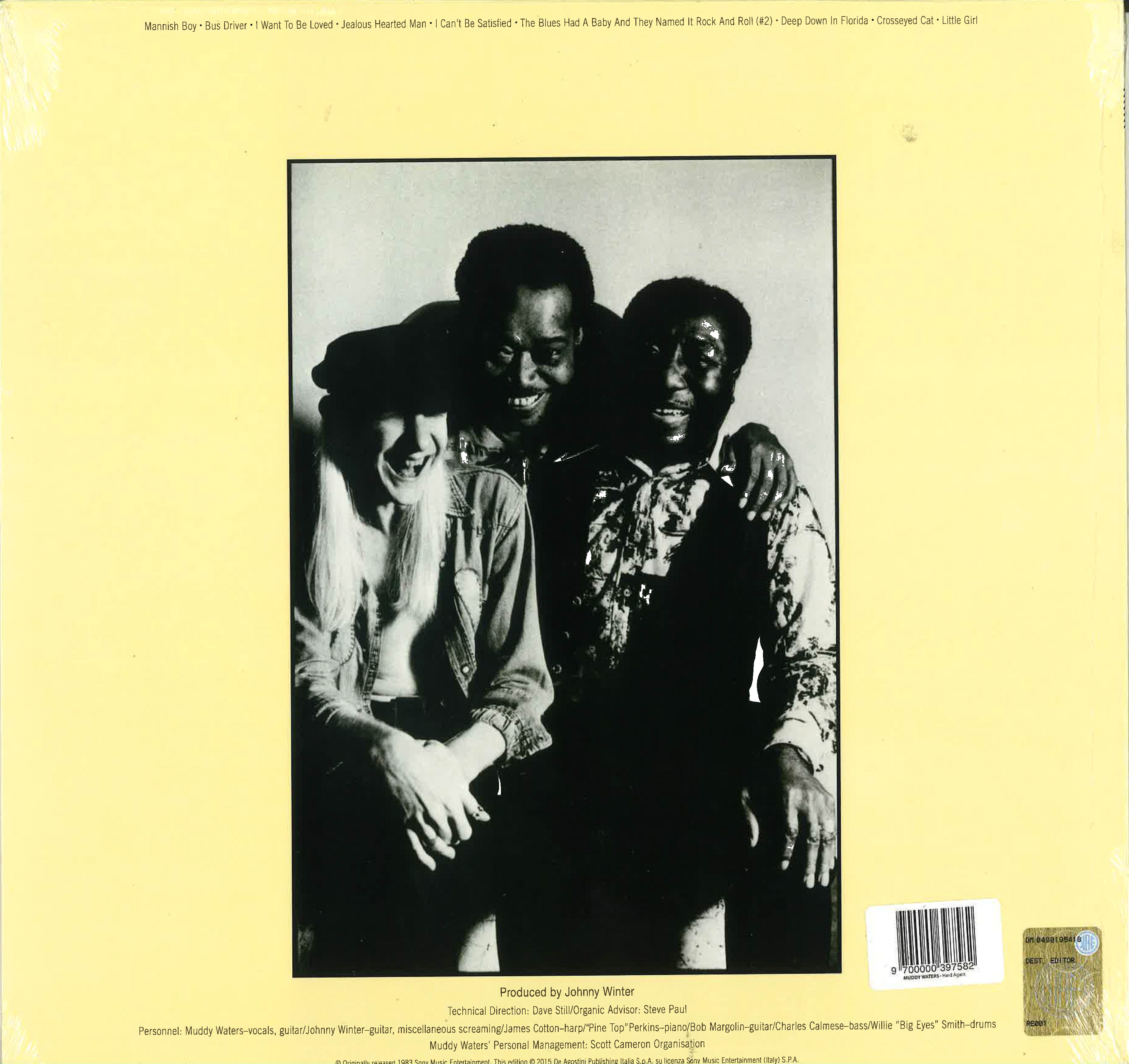 MUDDY WATERS (マディウォーターズ) - Hard Again (Italy 限定復刻再発 180g LP/New)