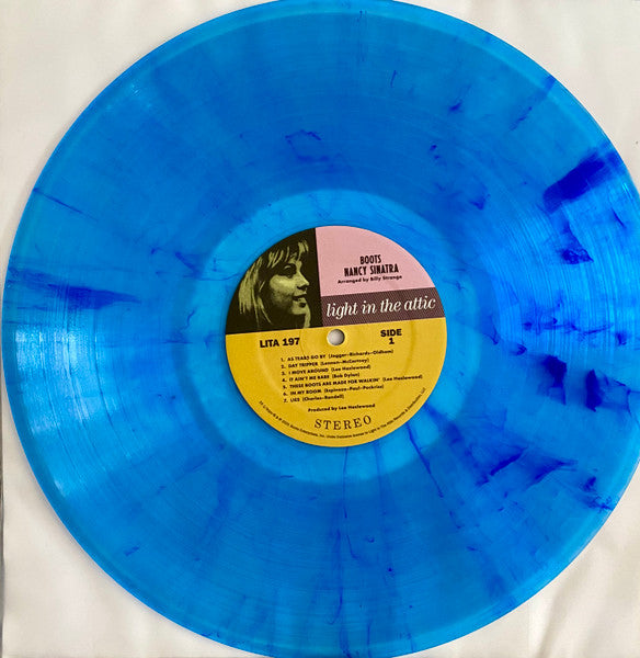 NANCY SINATRA (ナンシー・シナトラ) - Boots (US 限定復刻リマスター再発「ブルー・ヴァイナル」LP+帯、本/New) '66年デビューアルバム!