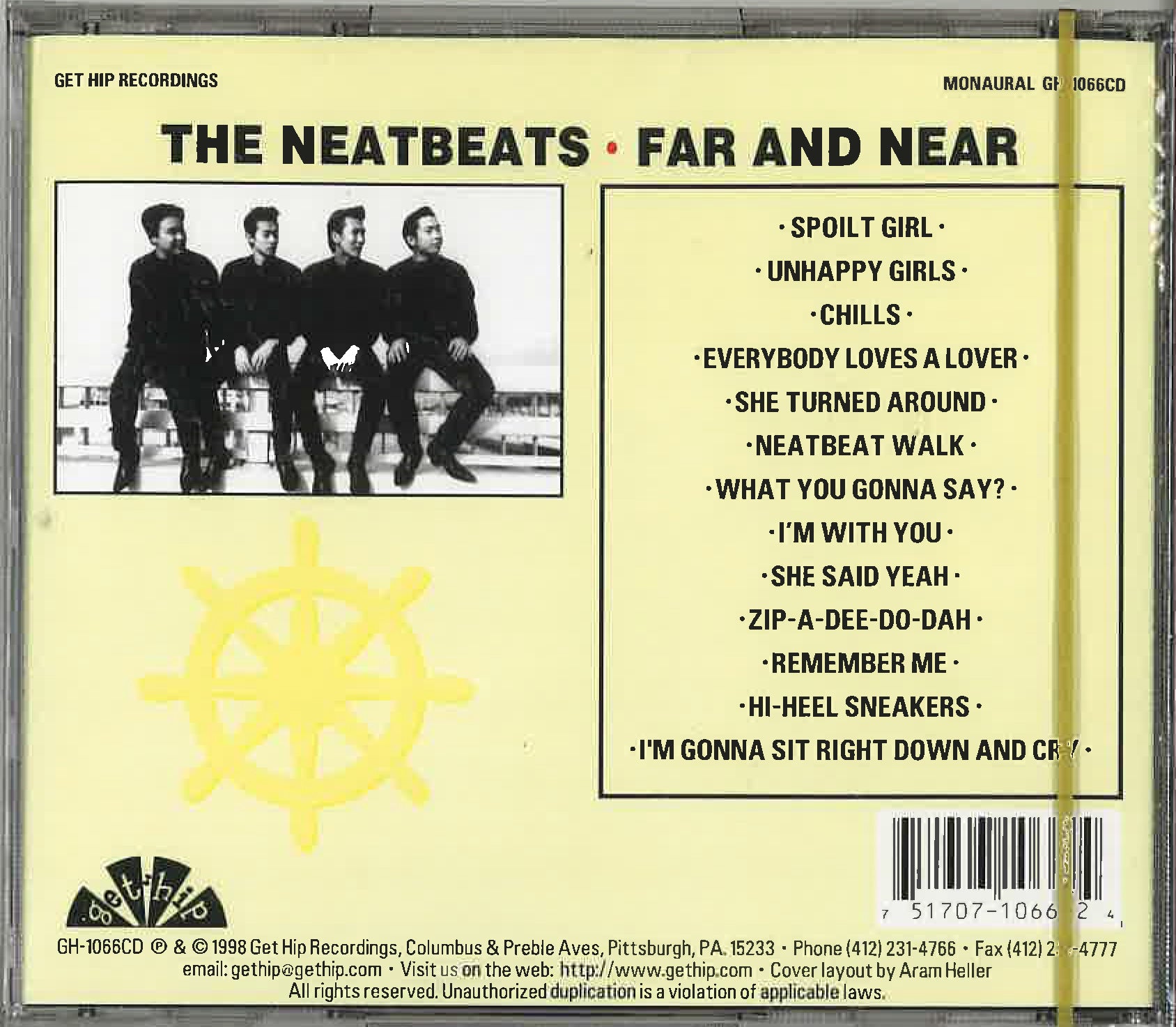 NEATBEATS (ニートビーツ) - Far And Near (US 限定オリジナル CD/New) '98年デビュー・アルバム!