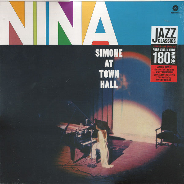 NINA SIMONE (ニーナ・シモン) - At Town Hall (EU 限定復刻ボーナス入り再発180g LP/New-WaxTime 771696 )