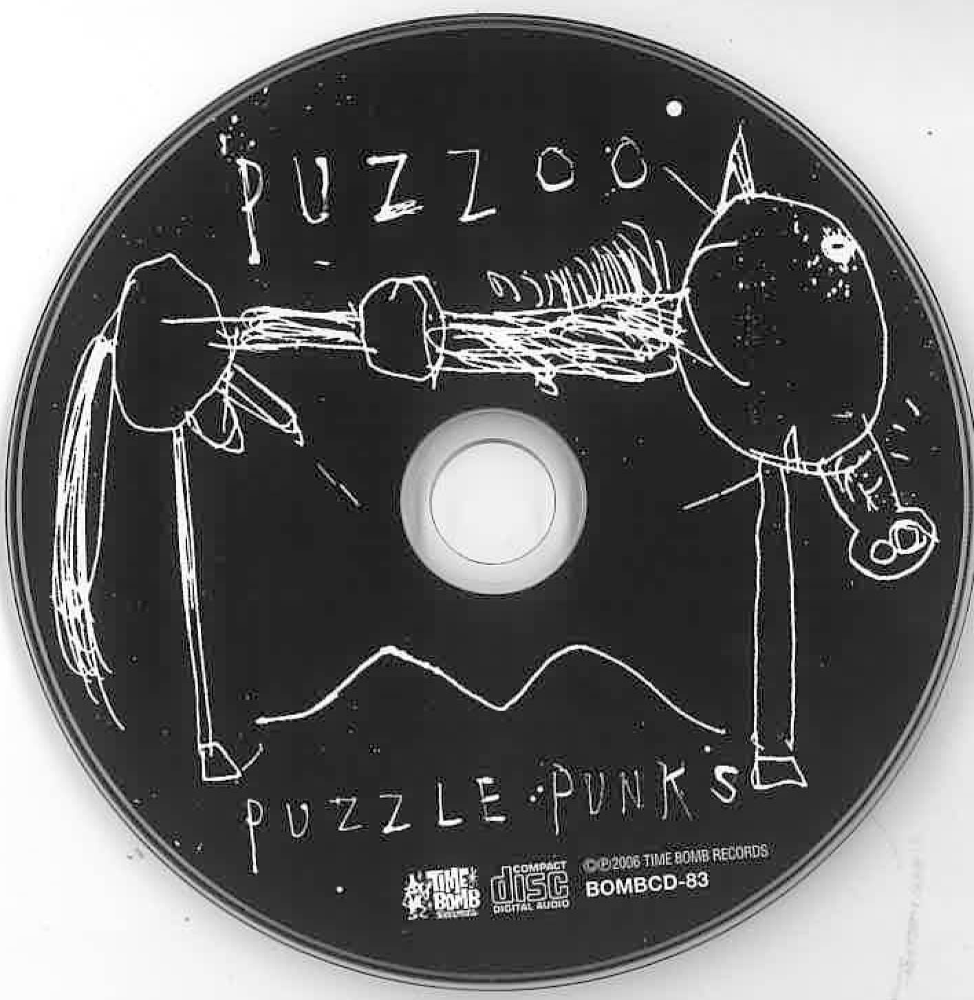 PUZZLE PUNKS (パズル・パンクス = EYE + 大竹伸朗) - PUZZOO (Japan タイムボム 限定デジパック CD/New) '96年幻のセッション作
