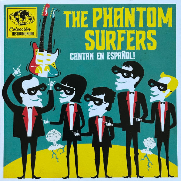PHANTOM SURFERS, THE (ザ・ファントム・サーファーズ ) - Cantan En Espanol ! / La Llorona +3 (スペイン「150枚限定ナンバリング入り」ジャケ付き4曲入り「クリア・イエローVINYL」7インチ/ New) '24年スペインのみで発表の新作