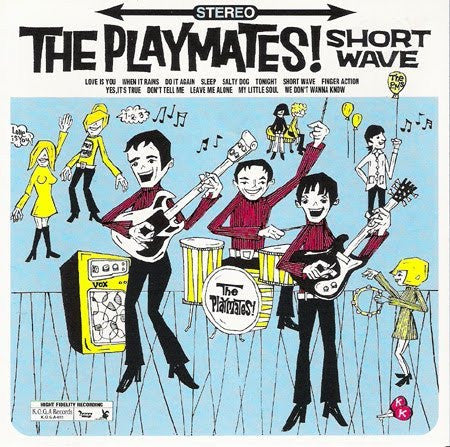 PLAYMATES, THE (ザ・プレイメイツ) - Short Wave (日本 限定 CD/New) '95年デビューアルバム!