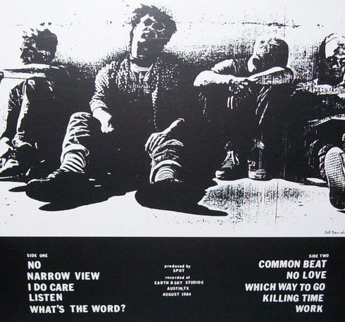 BIG BOYS (ビッグ・ボーイズ) - No Matter How Long The Line Is At The Cafeteria, Theres Always A Seat! (US 正規再発「限定ブラックヴァイナル」LP/ New) '85年サード&ラスト!