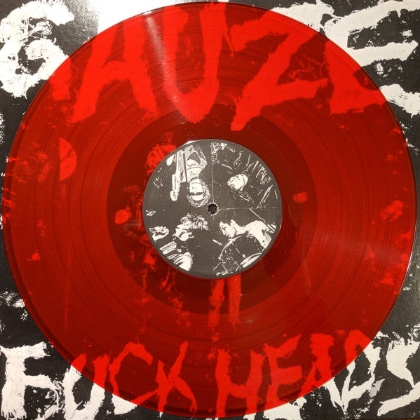 GAUZE (ガーゼ) - Fuck Heads(Japan 「正規」再発「限定レッドヴァイナル」LP / New) '85年ファーストアルバム!
