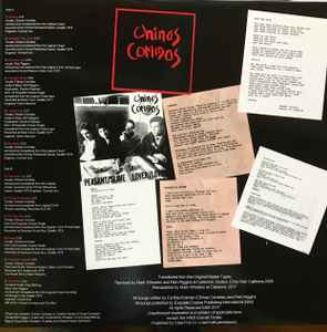 CHINAS COMIDAS (チャイナス・コミダス) - Complete Studio Recordings 77-81 (Spain 400枚限定ナンバリング入り「レッドヴァイナル」LP/ New) シアトル女性Vo.アートパンク!