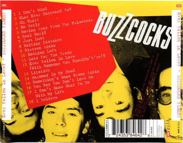 BUZZCOCKS (バズコックス) - Ever Fallen in Love? (EU 限定再発 CD/ New) 全18曲入りベスト!