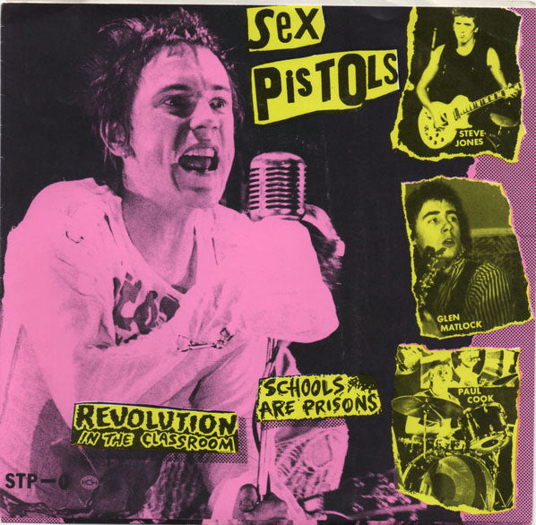 SEX PISTOLS - Revolution In The Classroom (US 限定再発「ピンクヴァイナル」7" / New)