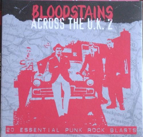 V.A. (レアUKパンク・コンピ)- Bloodstains Across The U.K. Vol.2 (EU 限定再発「見開き紙ジャケ」CD/ New)
