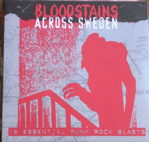 V.A. (初期「スウェーデン」パンク・コンピ) - Bloodstains Across Sweden (EU 限定再発「見開き紙ジャケ」CD/ New)