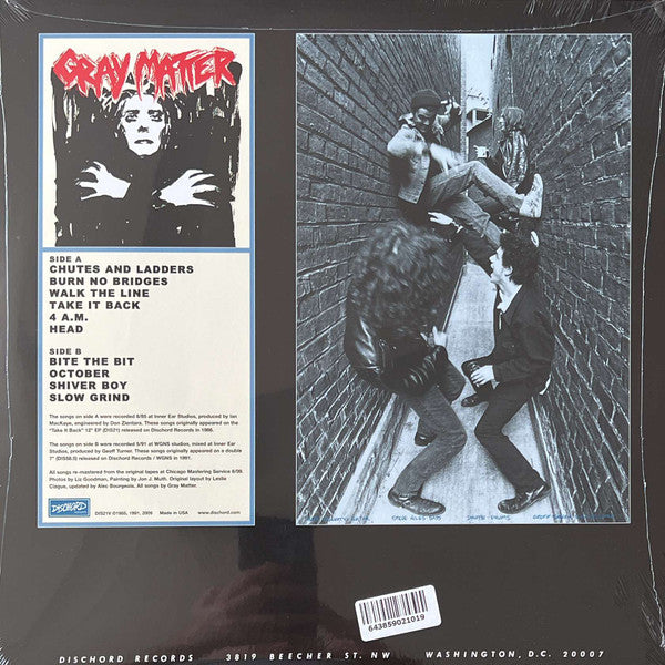 GRAY MATTER (グレイ・マター) - Take It Back (US 限定再発「ブルーヴァイナル」 LP/ New) ボーナス4曲入り!