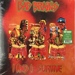 BAD BRAINS (バッド・ブレインズ) - I And I Survive (US 正規リマスター再発 12"/ New) Rock for Light」セッションからレゲエの名曲!