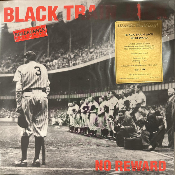BLACK TRAIN JACK (ブラック・トレイン・ジャック) - No Reward (EU 1,000限定ナンバリング入り再発180g「レッドヴァイナル」LP/ New)