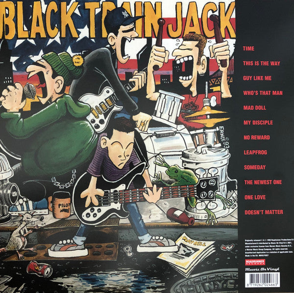 BLACK TRAIN JACK (ブラック・トレイン・ジャック) - No Reward (EU 1,000限定ナンバリング入り再発180g「レッドヴァイナル」LP/ New)