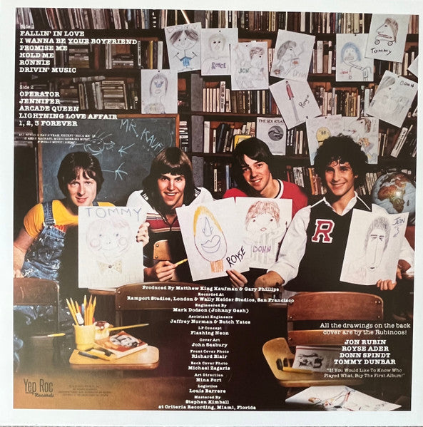 RUBINOOS, THE (ザ・ルビナーズ) - Back To The Drawing Board (US RSD ブラックフライデー 2022 限定再発ルビー&ブラックス・プラッターヴァイナル LP/ New)