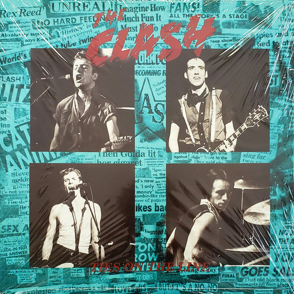 CLASH, THE (ザ・クラッシュ) - Ties On The Line (EU 限定再発「ブルーヴァイナル」LP/ New) レアトラック・コンピレーション !