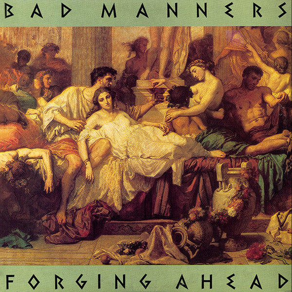 BAD MANNERS (バッド・マナーズ) - Forging Ahead (US '84 再発 LP+インナー) サードアルバム!UK盤とはジャケ違い!