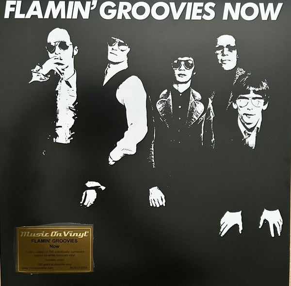 FLAMIN' GROOVIES (フレイミン・グルーヴィーズ ) - Now (EU 正規再発「750枚限定ナンバリング入りホワイトヴァイナル」180グラム LP/ New)