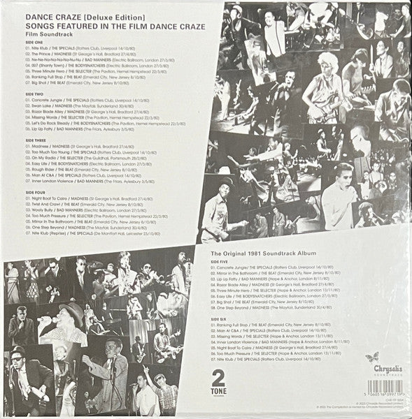 V.A. (ネオスカ・ライブ・コンピ) - Dance Craze - The Best of British Ska...Live! : Deluxe Edition (UK 限定プレス 3xLP Box/ New)