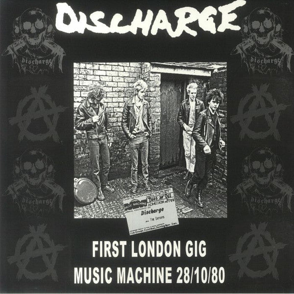 DISCHARGE (ディスチャージ) - Live At The Music Machibe 1980 (UK 限定再発「クリアヴァイナル」LP/ New)