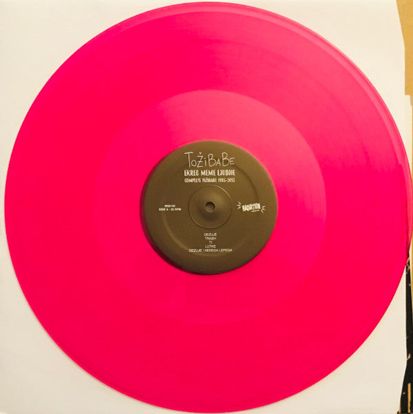 TOZIBABE (トジバブ) - Ekreg Meme Ljudjie : Complete Tožibabe 1985-2015 (Italy 500枚限定ピンクヴァイナル LP/ New)