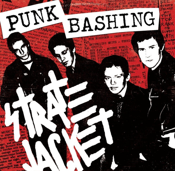 STRATE JACKET (ストラテ・ジャケット) - Punk Bashing (UK 250枚限定 LP+CD、ブックレット/ New)