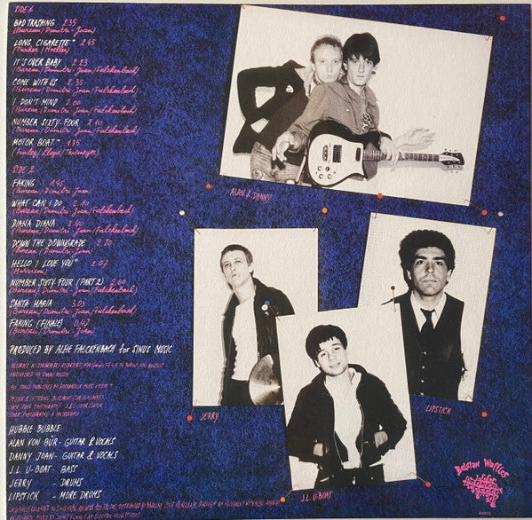 HUBBLE BUBBLE (ハブル・バブル) - Faking (Belgium 限定「ブラックヴァイナル」 LP / New) 1979年、幻のセカンドアルバム !