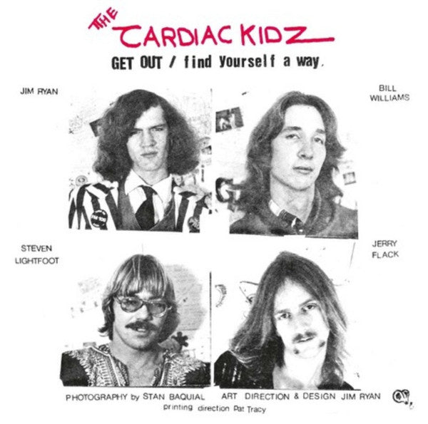 CARDIAC KIDZ, THE (ザ ・カーディアック・キッズ) - Get Out / Find Yourself A Way (Italy 限定再発 7"/ New)
