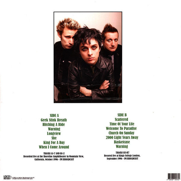 GREEN DAY (グリーン・デイ) - A Wasteland To Call Home (UK 500枚限定再発「ブラックヴァイナル」 LP/ New) レア&アコースティック・トラック集 !