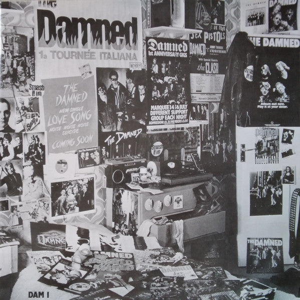DAMNED, THE (ザ・ダムド) - Another Great Record From The Damned: The Best Of The Damned (UK '23 「正規」限定再発「黒盤」 LP/ New)