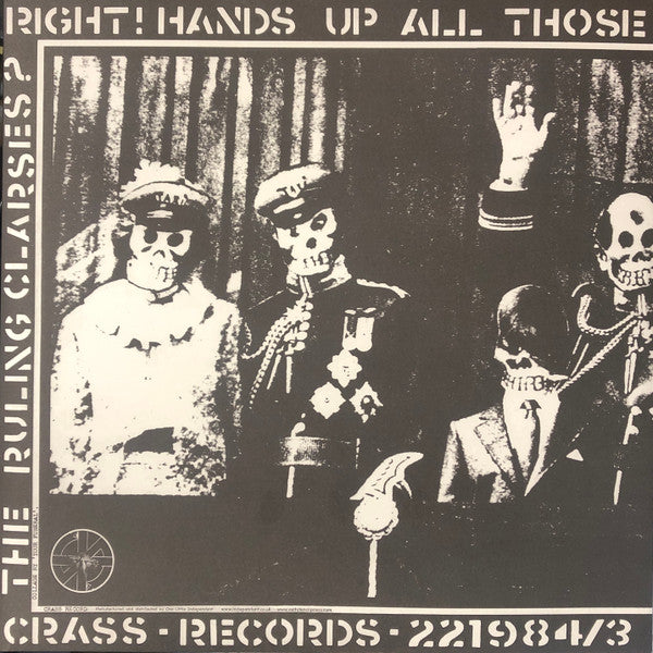 V.A. (Crass レコーズ・コンピ) - Bullshit Detector 2 (UK 限定再発グレイヴァイナル 2xLP/ New)