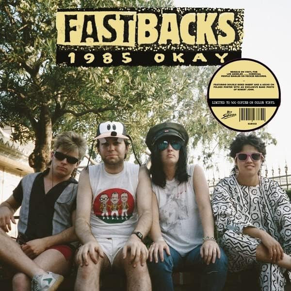 FASTBACKS (ファストバックス) - 1985 Okay (Italy 500枚限定ホワイトヴァイナル LP/ New)