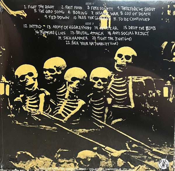 DISORDER (ディスオーダー) - Sliced Punx On Meathooks (US 限定再発 LP/ New)