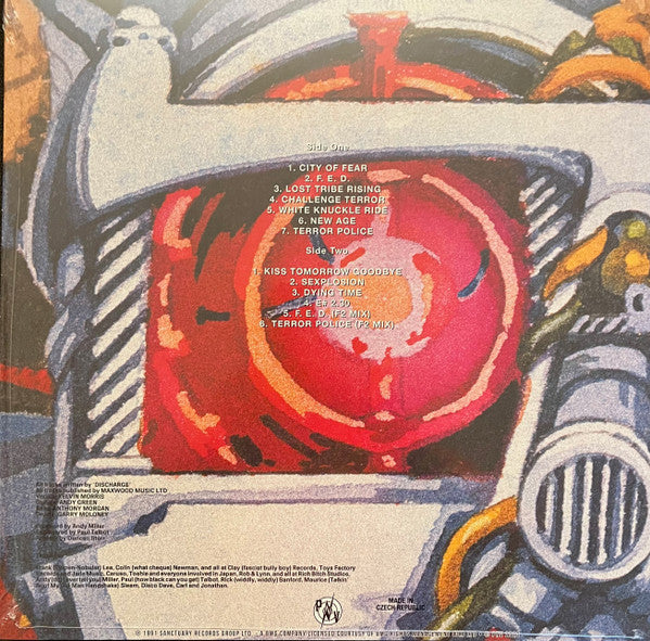 DISCHARGE (ディスチャージ) - Massacre Divine (US 限定プレス再発 LP/ New)