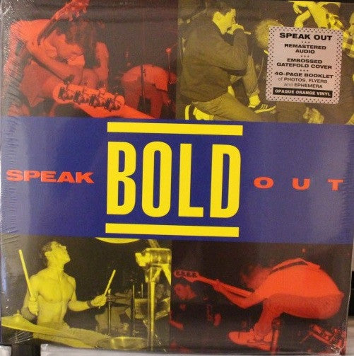 BOLD (ボールド) - Speak Out (US 1,500枚限定再発「オレンジヴァイナル」LP/New)