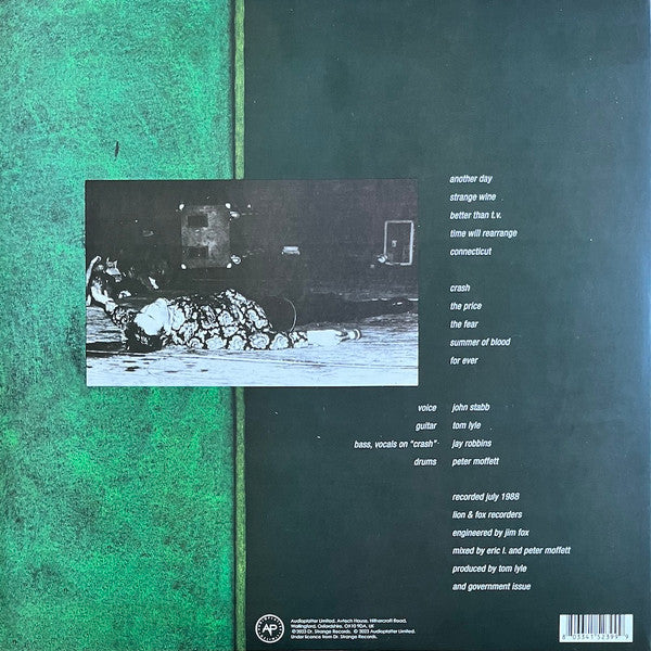 GOVERNMENT ISSUE (ガヴァメント・イシュー) - Crash (UK 限定再発「レッドヴァイナル」LP/ New)