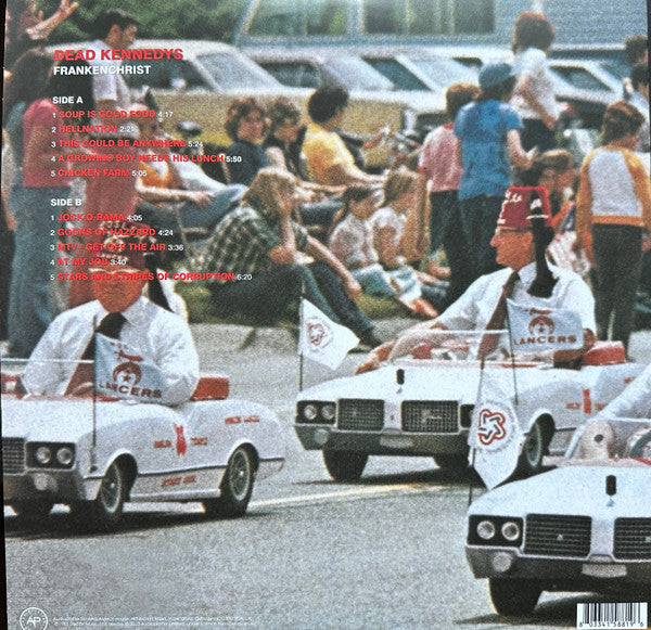 DEAD KENNEDYS (デッド・ケネディーズ) - Frankenchrist (Worldwide 限定再発「ブルーヴァイナル」 LP/ New)