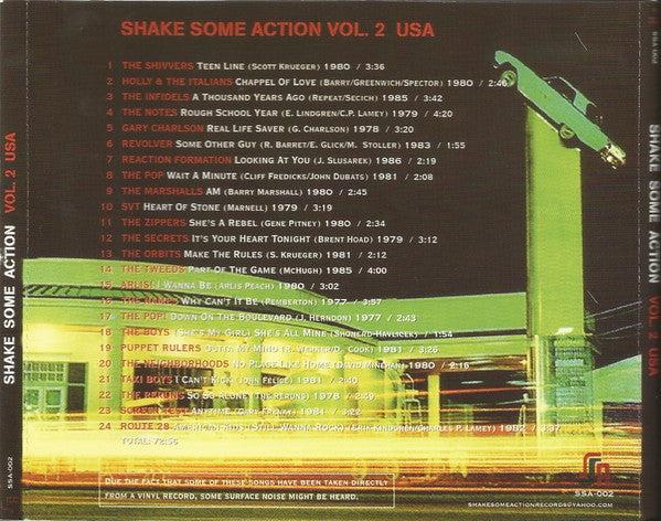 V.A. (パワーポップ、ネオモッズ・コンピ) - Shake Some Action Vol.2 US (EU 限定再発 CD/ New)