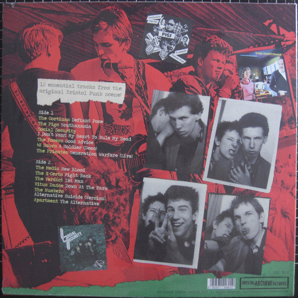 V.A. (ブリストル・ローカル・パンク・コンピ) - The Bristol Punk Explosion (UK 限定プレス再発 LP/ New)